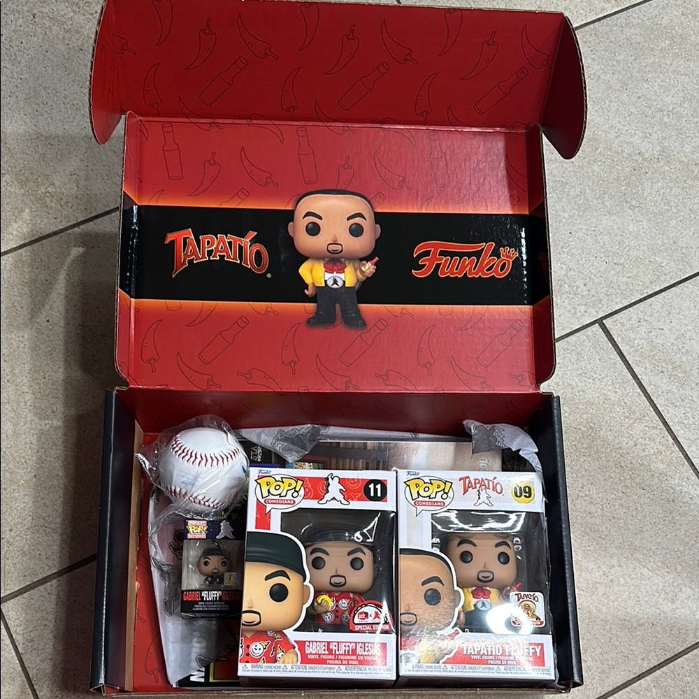 Gabriel Iglesias “Fluffy” Funko Red Action Figures Playset